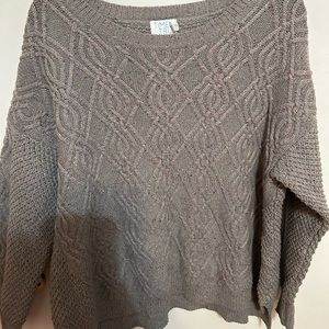 A gray time and true sweater